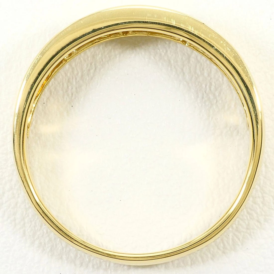 K18 GOLD RING DIAMOND - 3