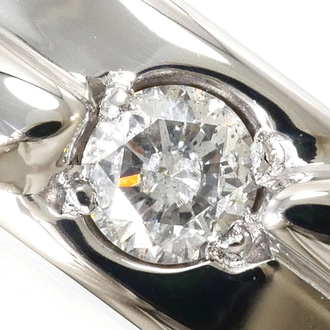 K14 GOLD RING DIAMOND - 2