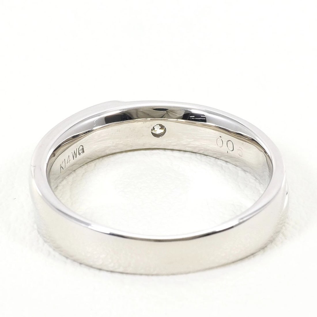 K14 GOLD RING DIAMOND - 4