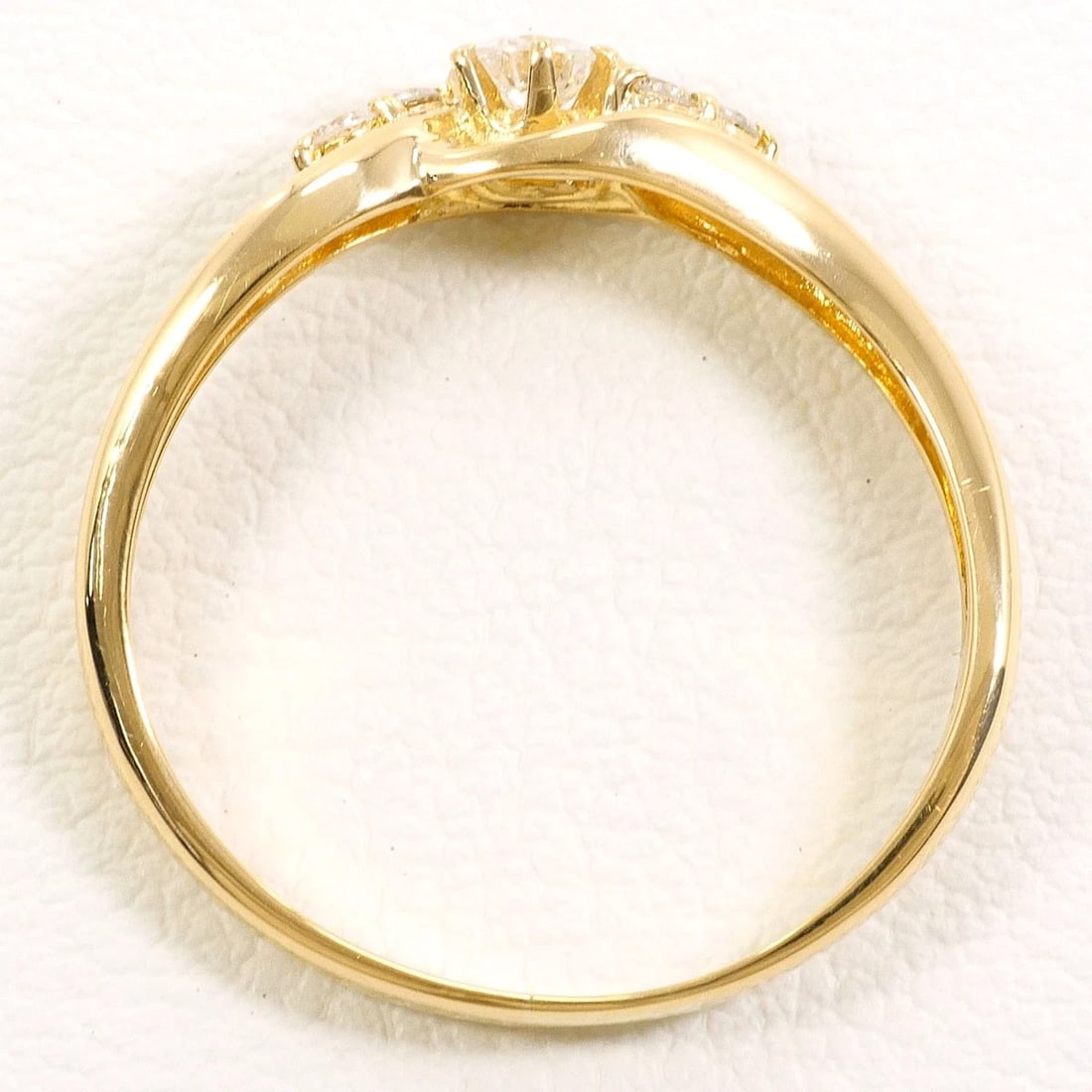 K18 GOLD RING DIAMOND - 2