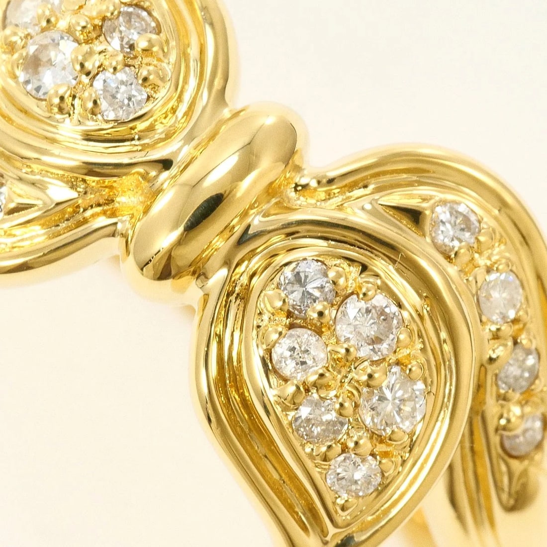 K18 GOLD RING DIAMOND - 2
