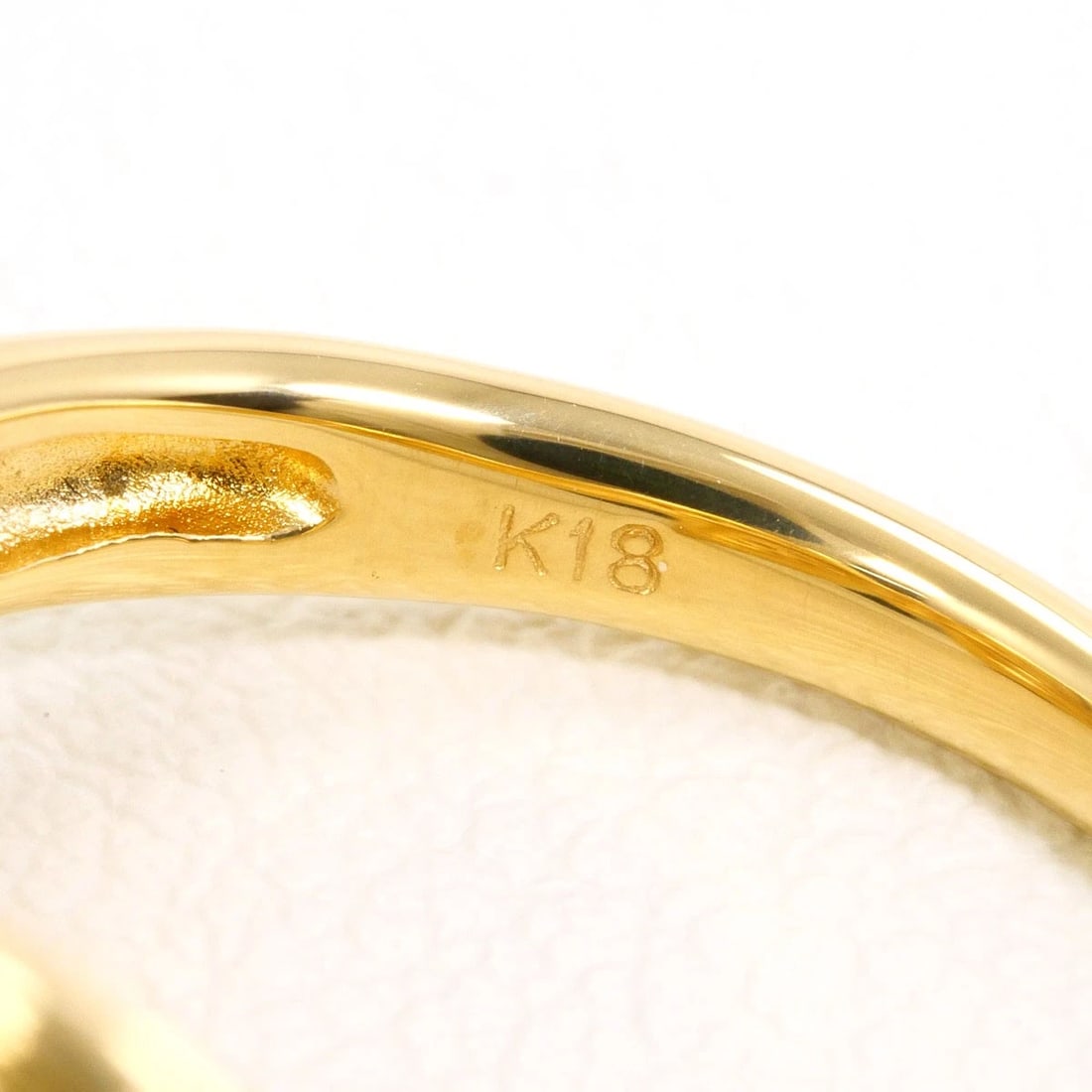 K18 GOLD RING DIAMOND - 5