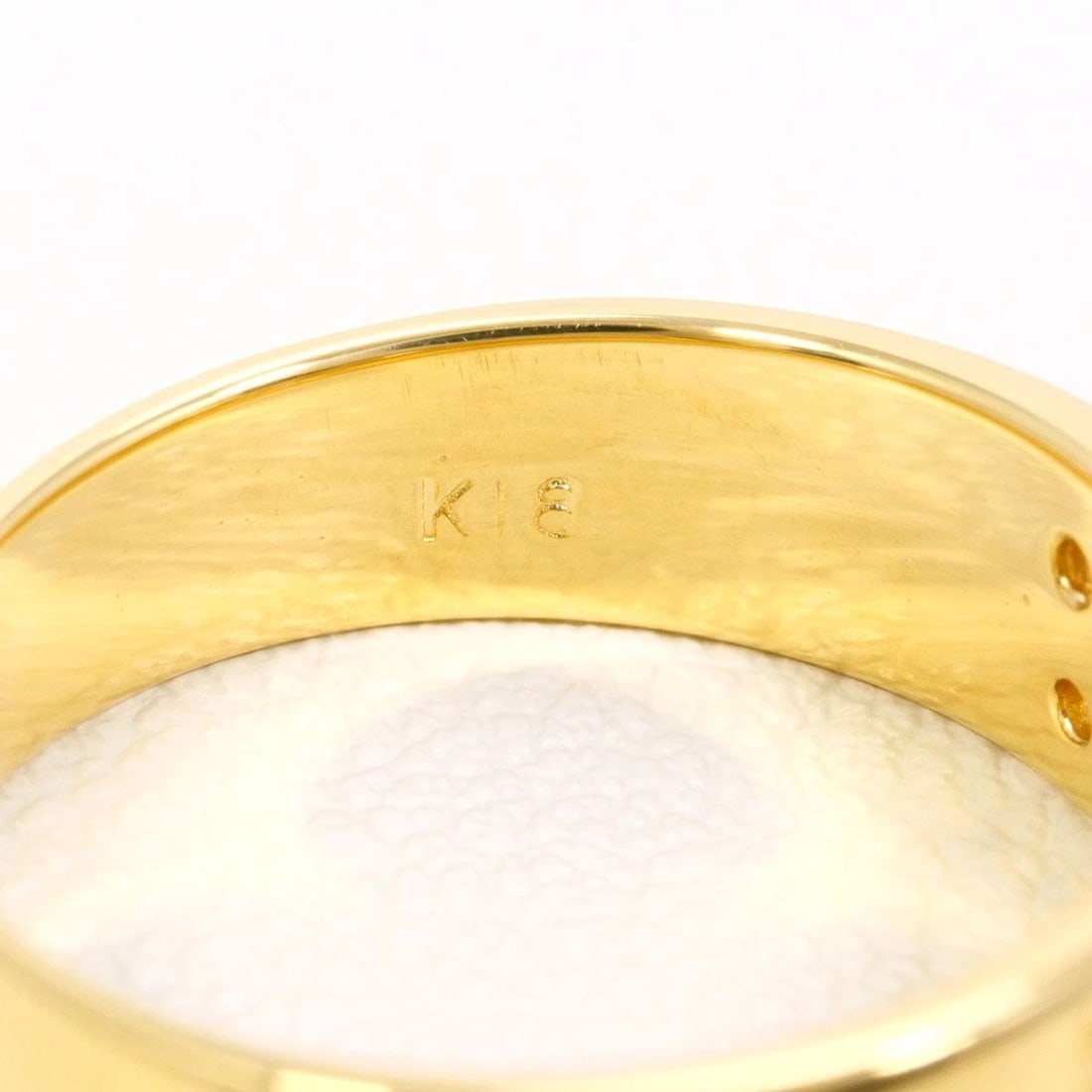 K18 GOLD RING DIAMOND - 5