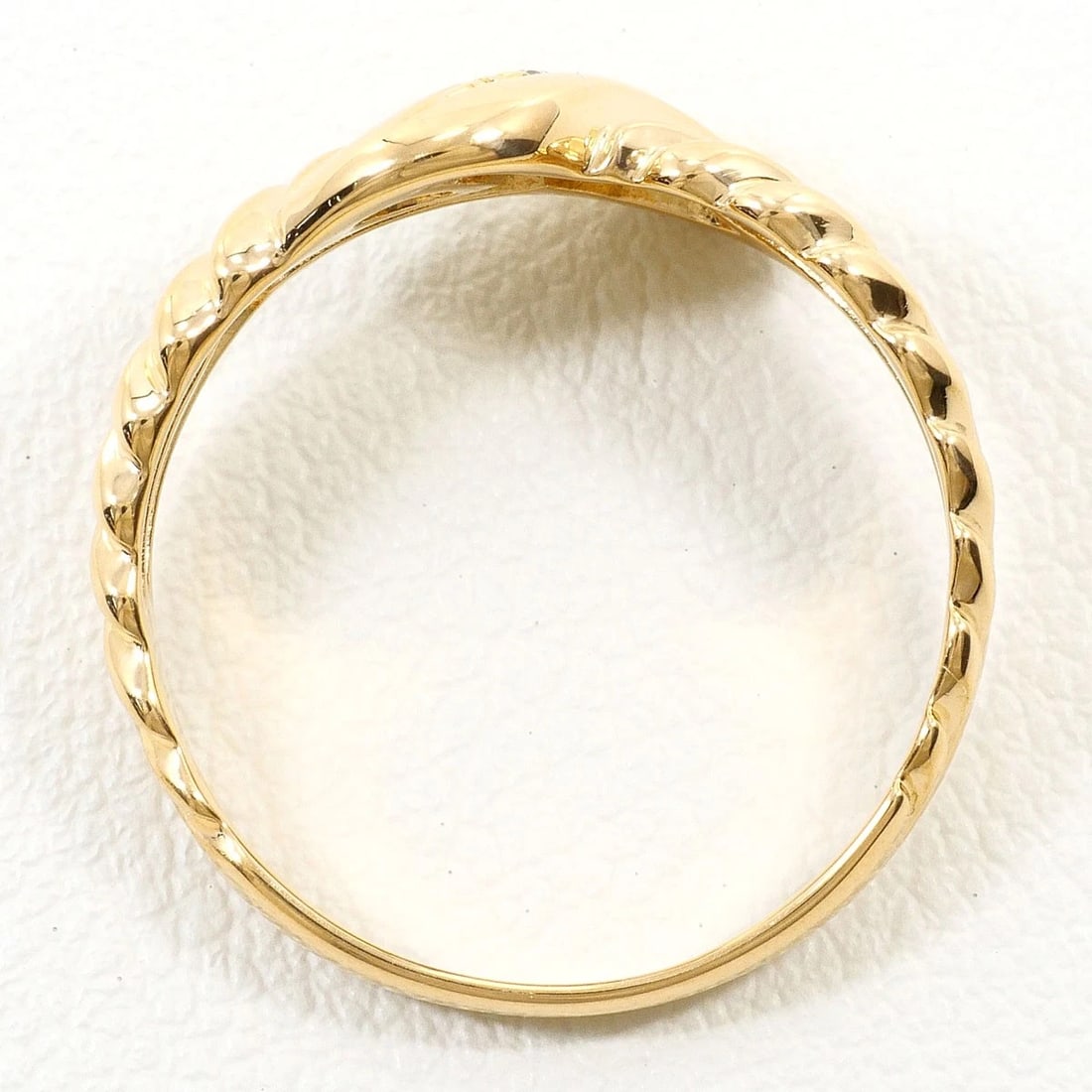 K18 GOLD RING DIAMOND - 2