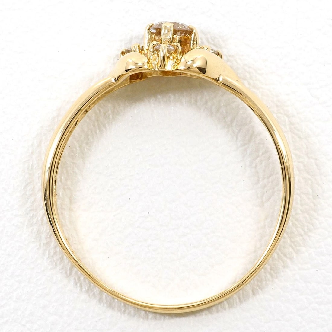 K18 GOLD RING DIAMOND - 2