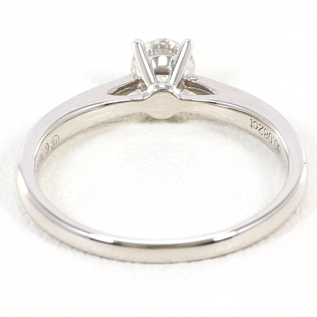K18 GOLD RING DIAMOND - 4