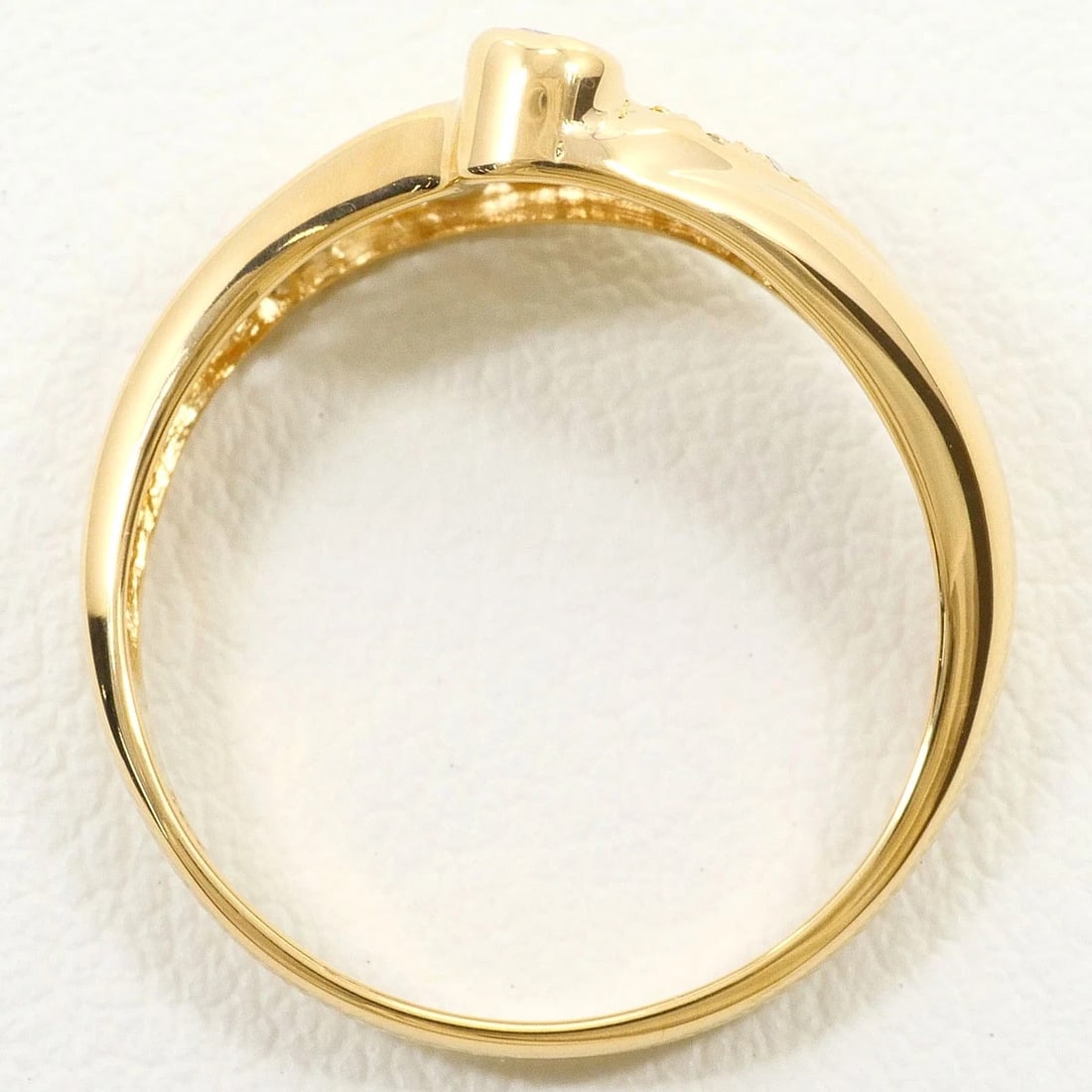 K18 GOLD RING DIAMOND - 2