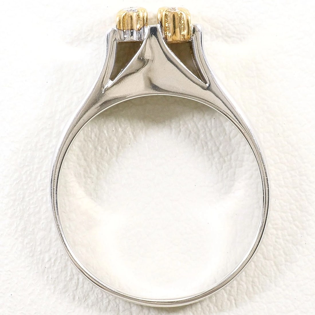 K14 GOLD RING DIAMOND - 3