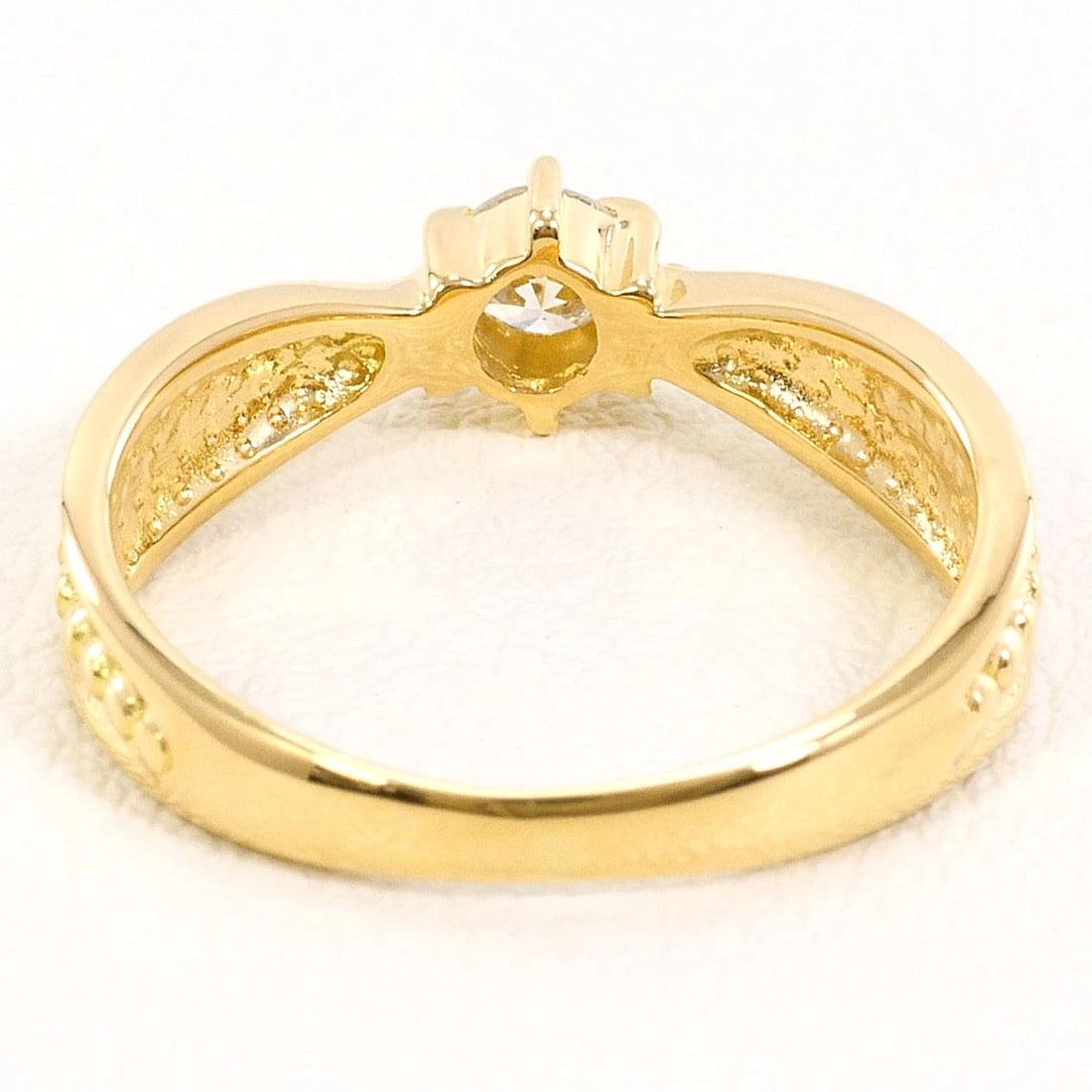 K18 GOLD RING DIAMOND - 2