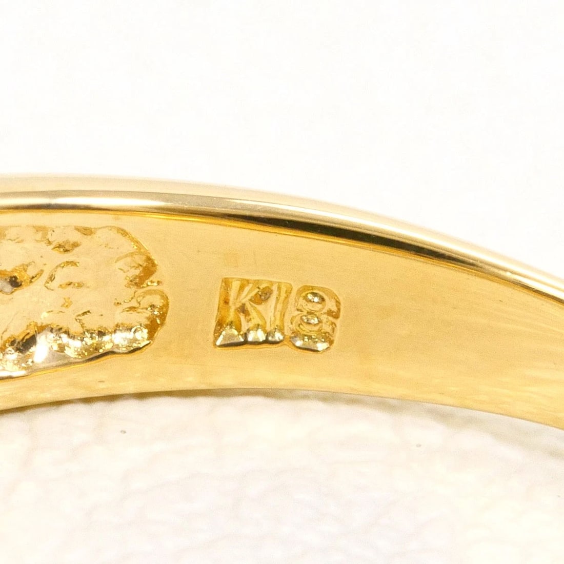K18 GOLD RING DIAMOND - 3