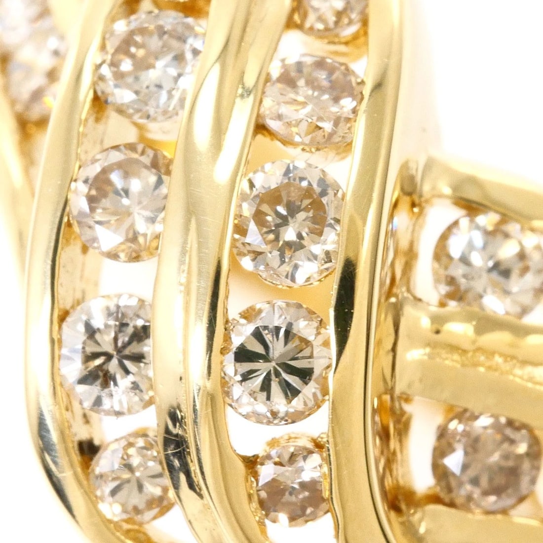K18 GOLD RING DIAMOND - 2