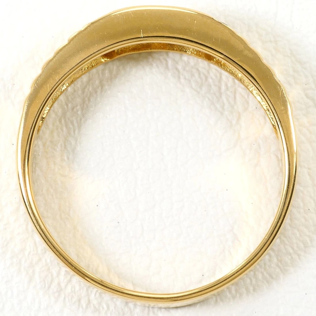 K18 GOLD RING DIAMOND - 3