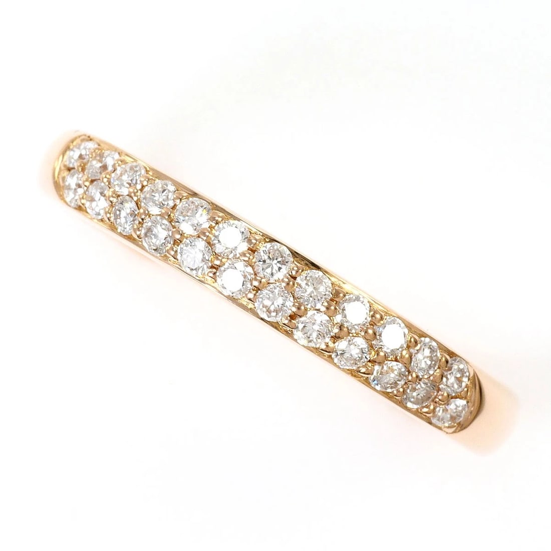 K18 GOLD RING 16 DIAMOND: K18 gold Ring 16 Diamond Brand: No Brand Type/Style: Ring Material: K18 Gold, Main Stone Natural Color: None Size: US 8 3/4 Accessories: None Accessories Notice: When purchasing pre-owned goods,