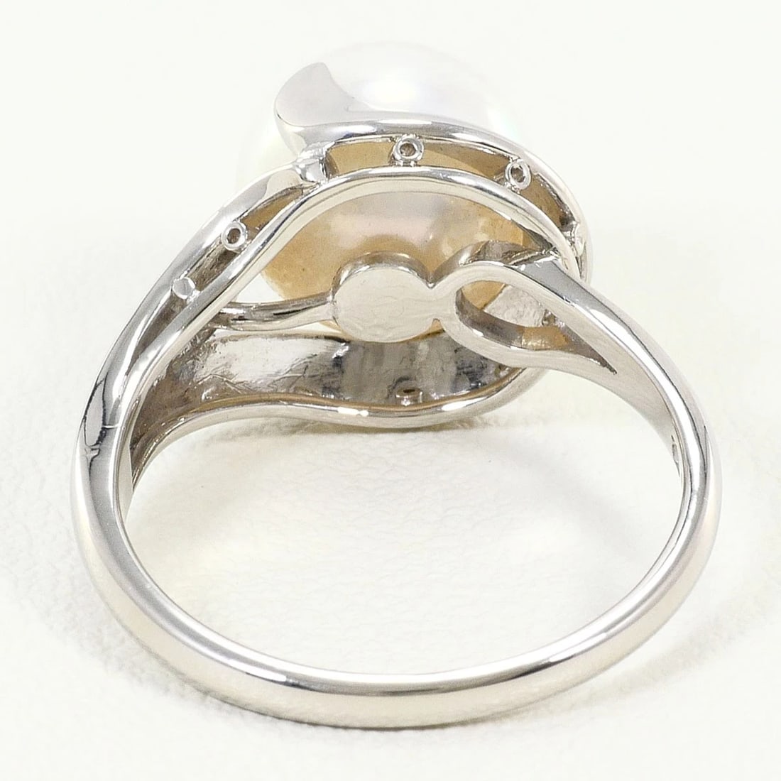 MIKIMOTO PT PLATINUM RING - 3