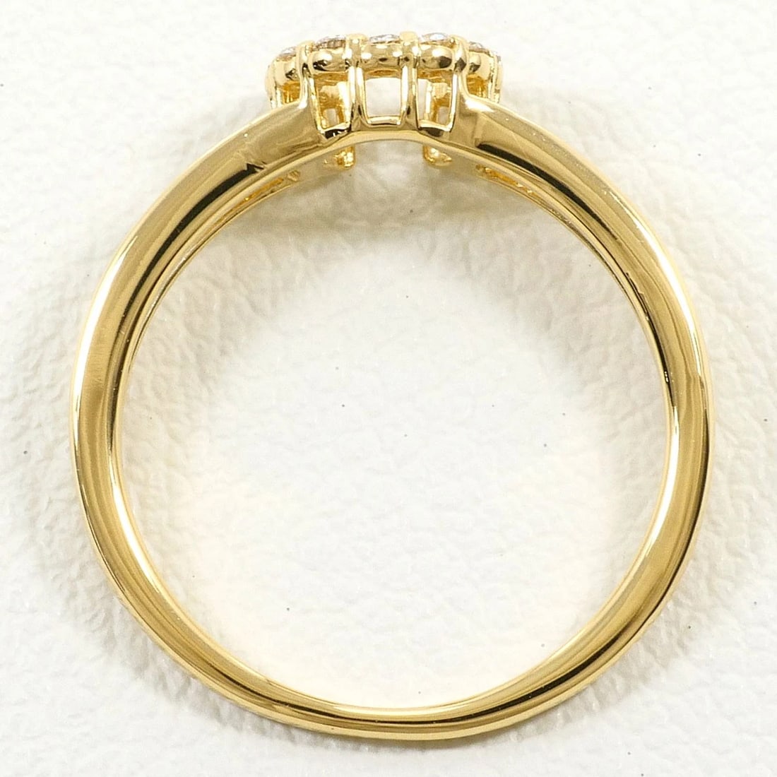 K18 GOLD RING DIAMOND - 2