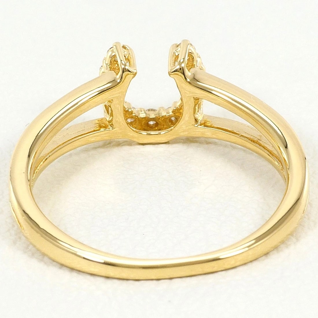 K18 GOLD RING DIAMOND - 3