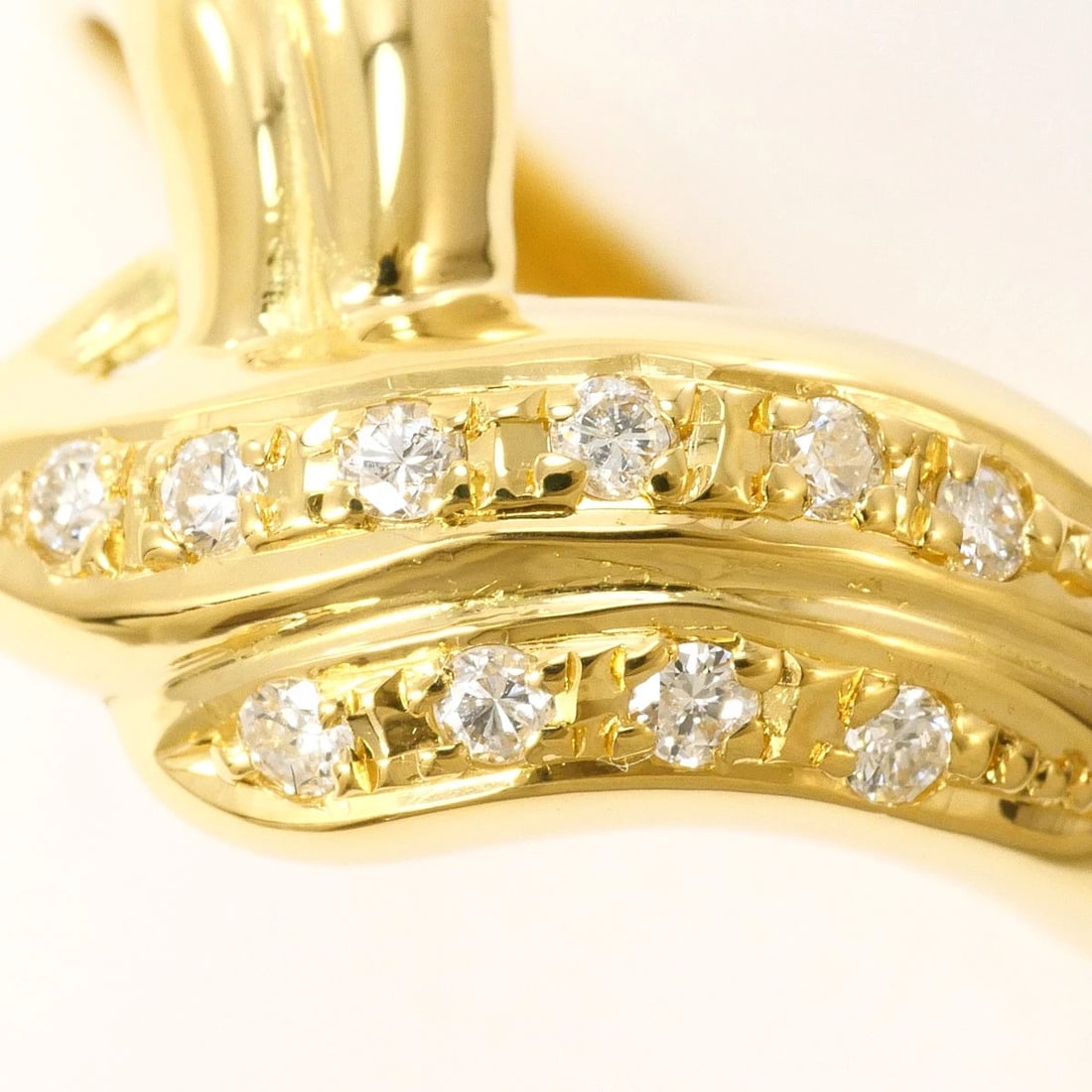 K18 GOLD RING DIAMOND - 2