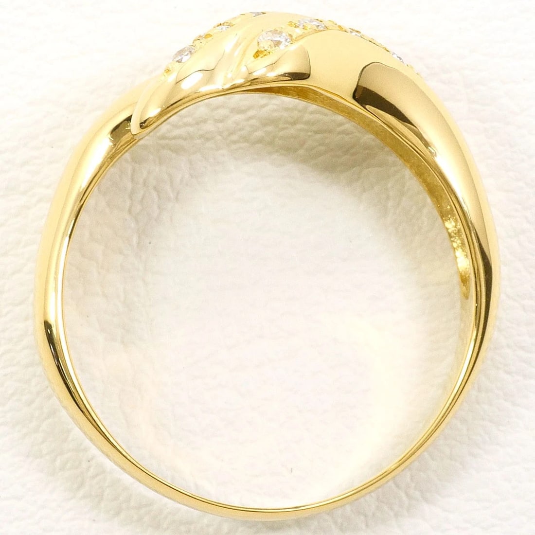 K18 GOLD RING DIAMOND - 3