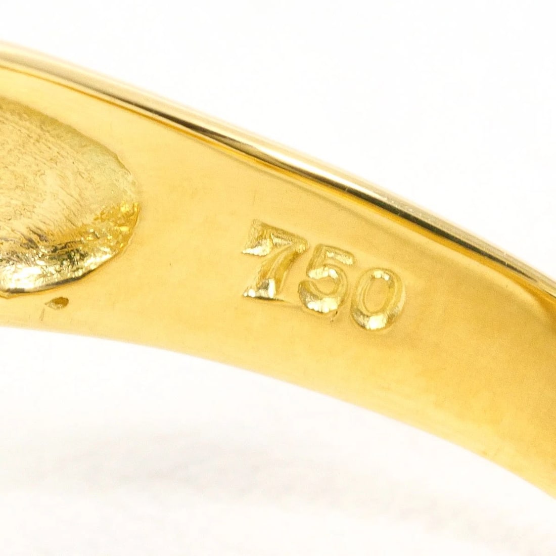 K18 GOLD RING DIAMOND - 5