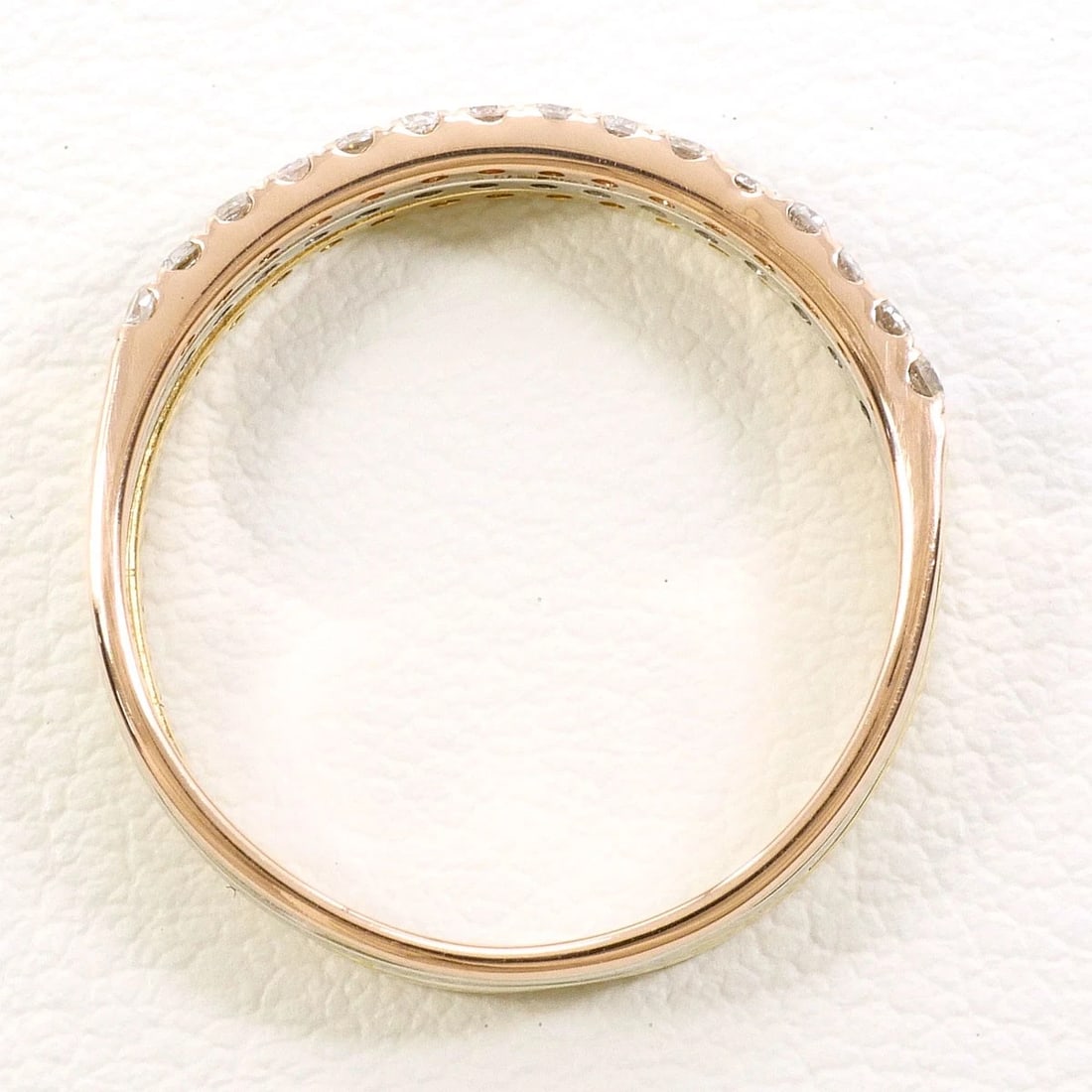 K14 GOLD RING DIAMOND - 2