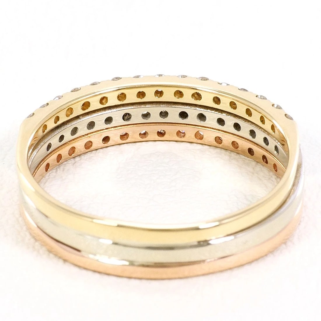 K14 GOLD RING DIAMOND - 3