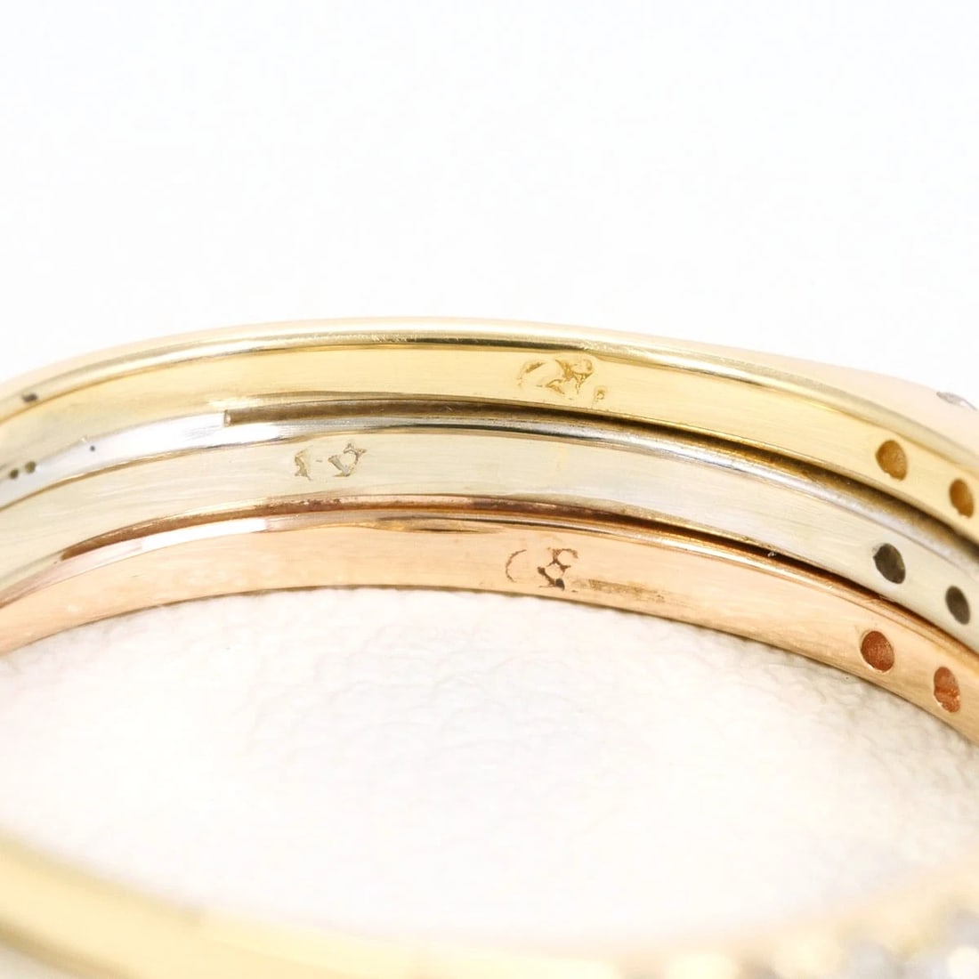 K14 GOLD RING DIAMOND - 5