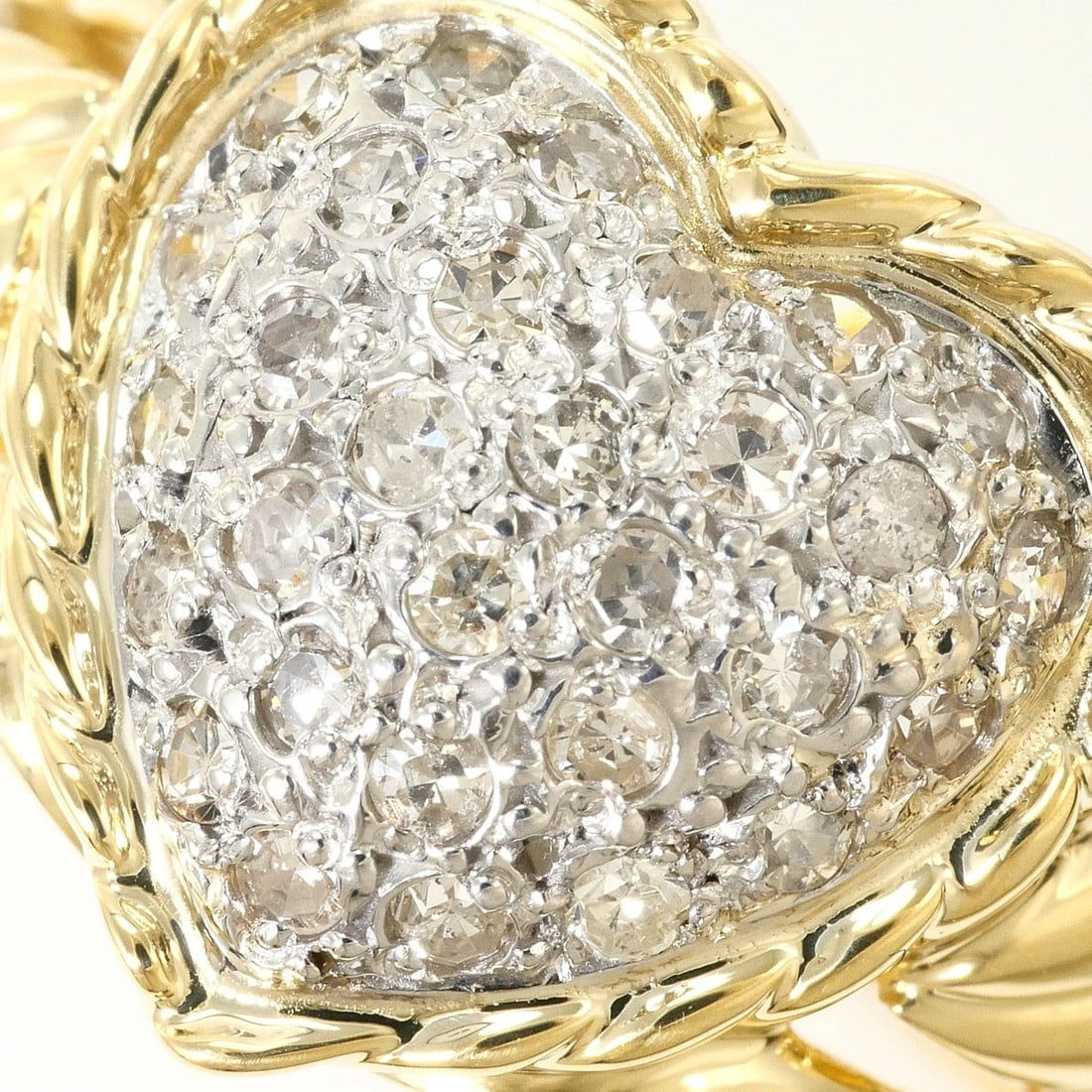 PT900 K18 RING DIAMOND - 2