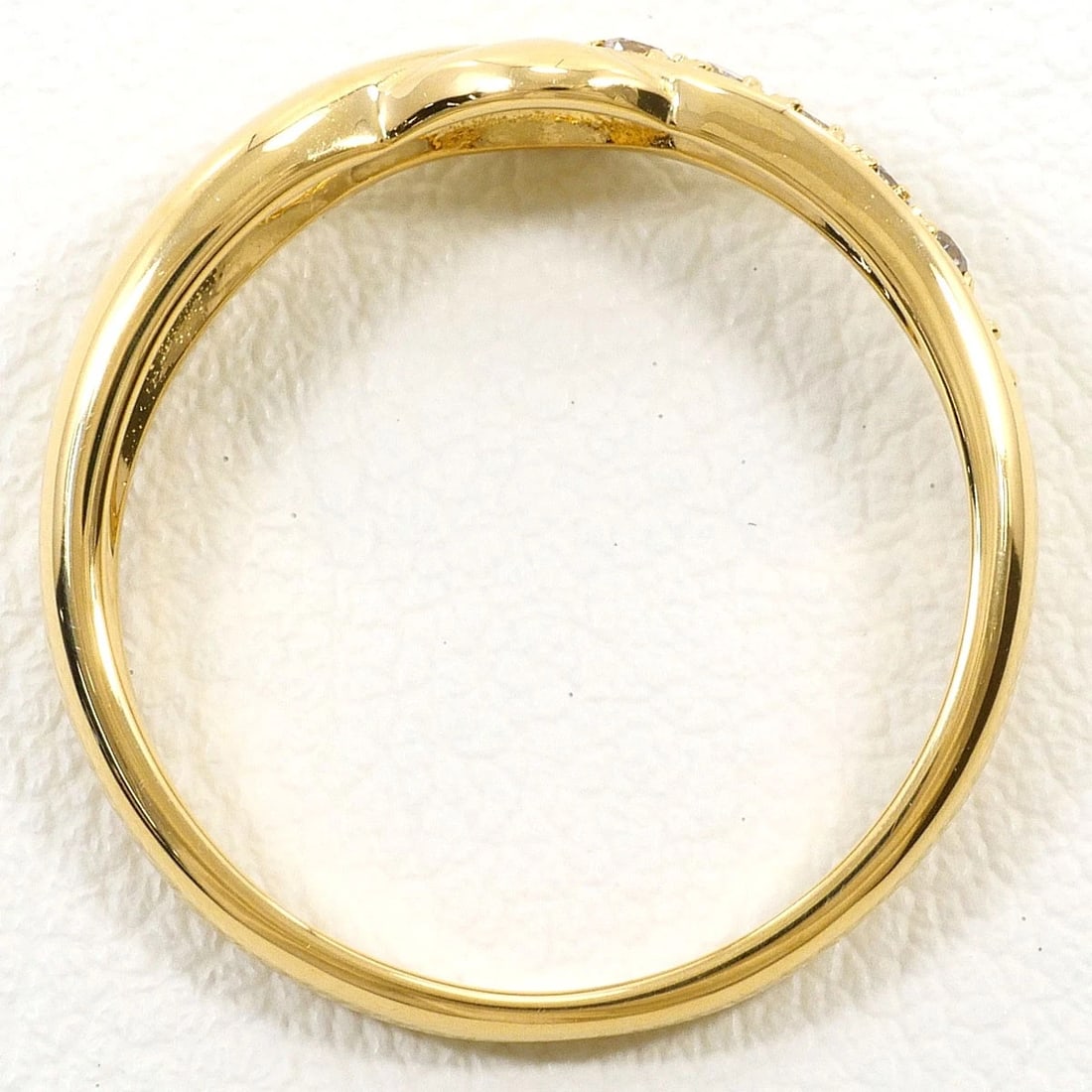 K18 GOLD RING DIAMOND - 2