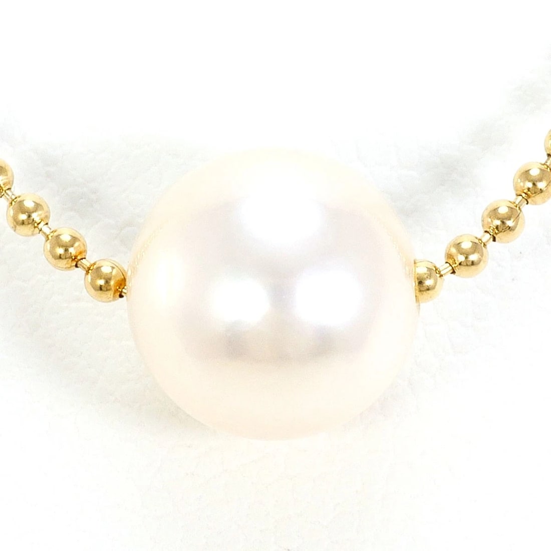 K18 GOLD NECKLACE PEARL: K18 gold Necklace Pearl Brand: No Brand Type/Style: Necklace Material: K18/Yellow Gold, Main Stone Pearl Color: Yellow Gold Size: Top size?H:about8?W:about8mm(Top and Chain cannot be removed), Chain