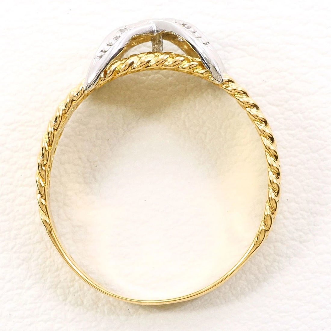 PT900 K18 RING DIAMOND - 2