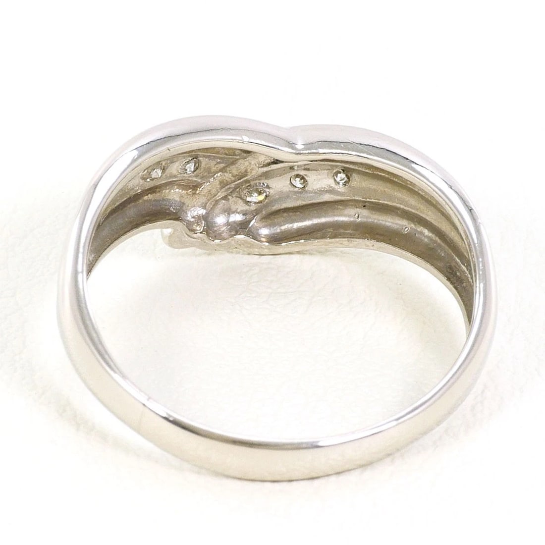 PT850 PLATINUM RING DIAMOND - 3
