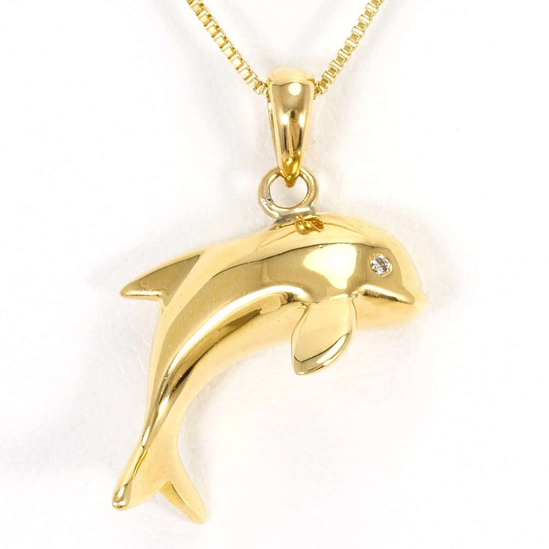 K18 GOLD NECKLACE DIAMOND: K18 gold Necklace Diamond Brand: No Brand Type/Style: Necklace Material: K18/Yellow Gold, Main Stone Natural Color: Gold Size: H:about18?W:about16mm(Top and chain are removable) Chain Length: