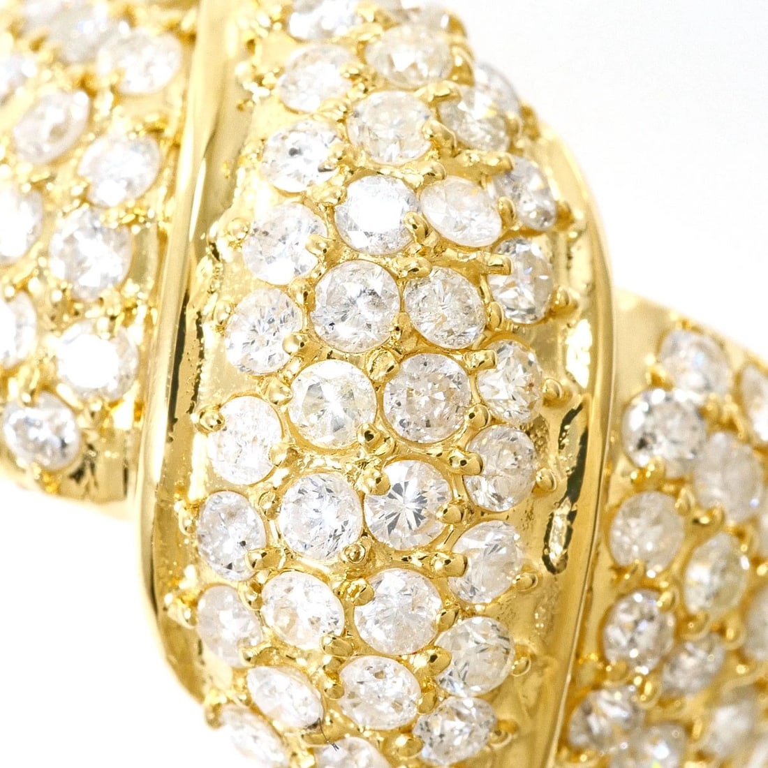 K18 GOLD RING DIAMOND - 2