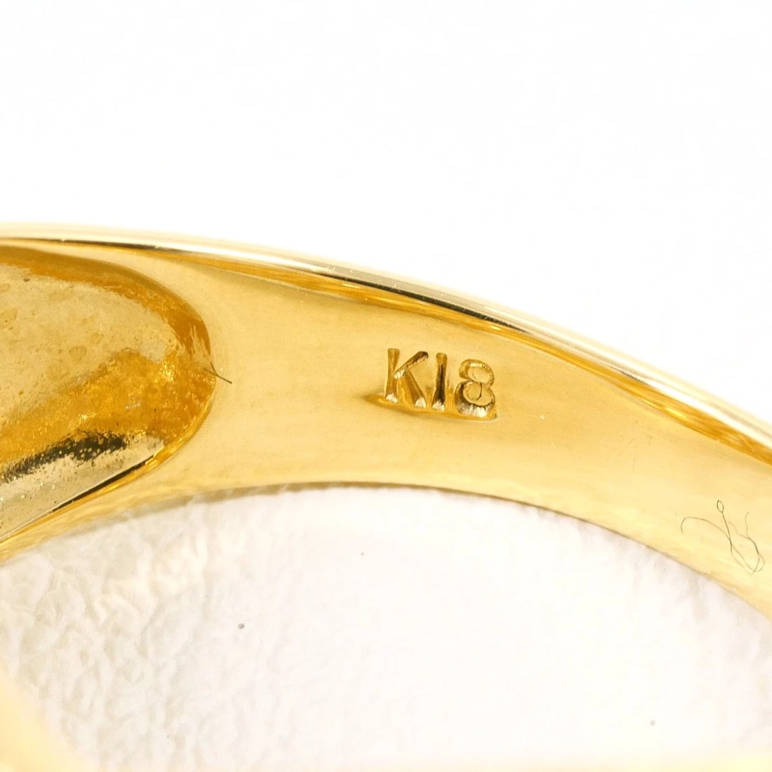 K18 GOLD RING DIAMOND - 5