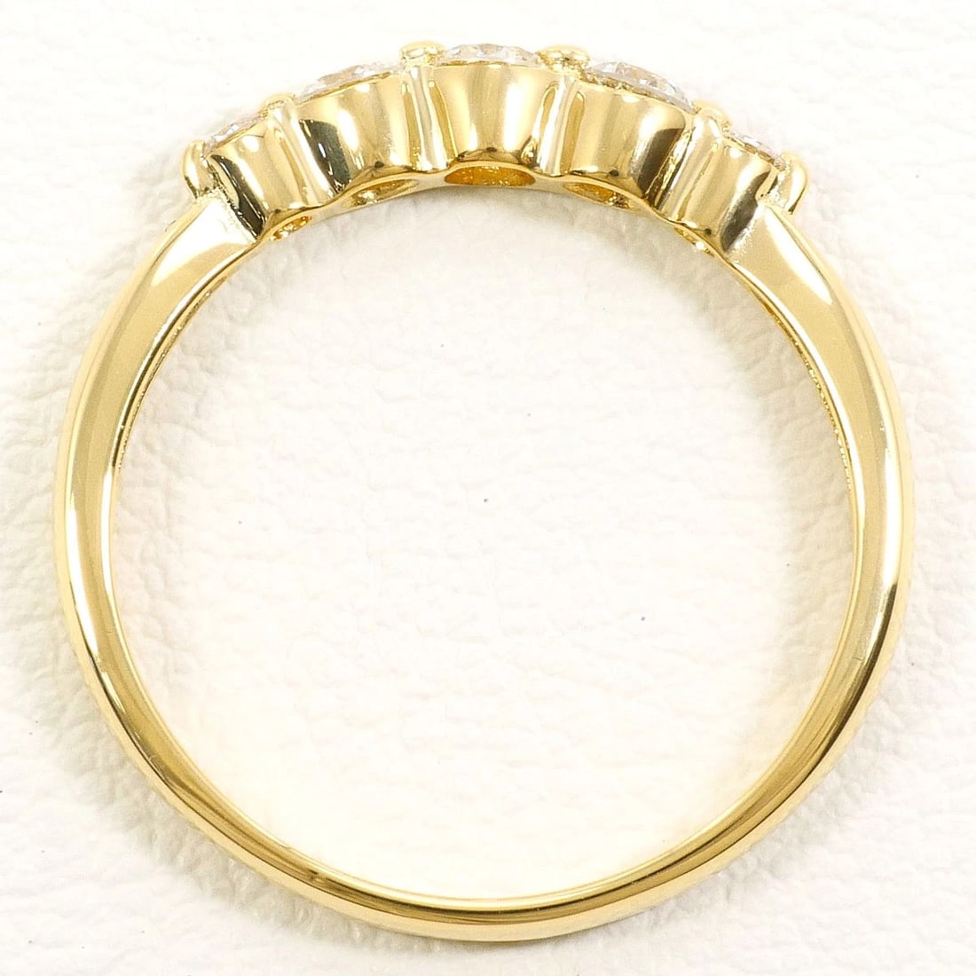 K18 GOLD RING DIAMOND - 2