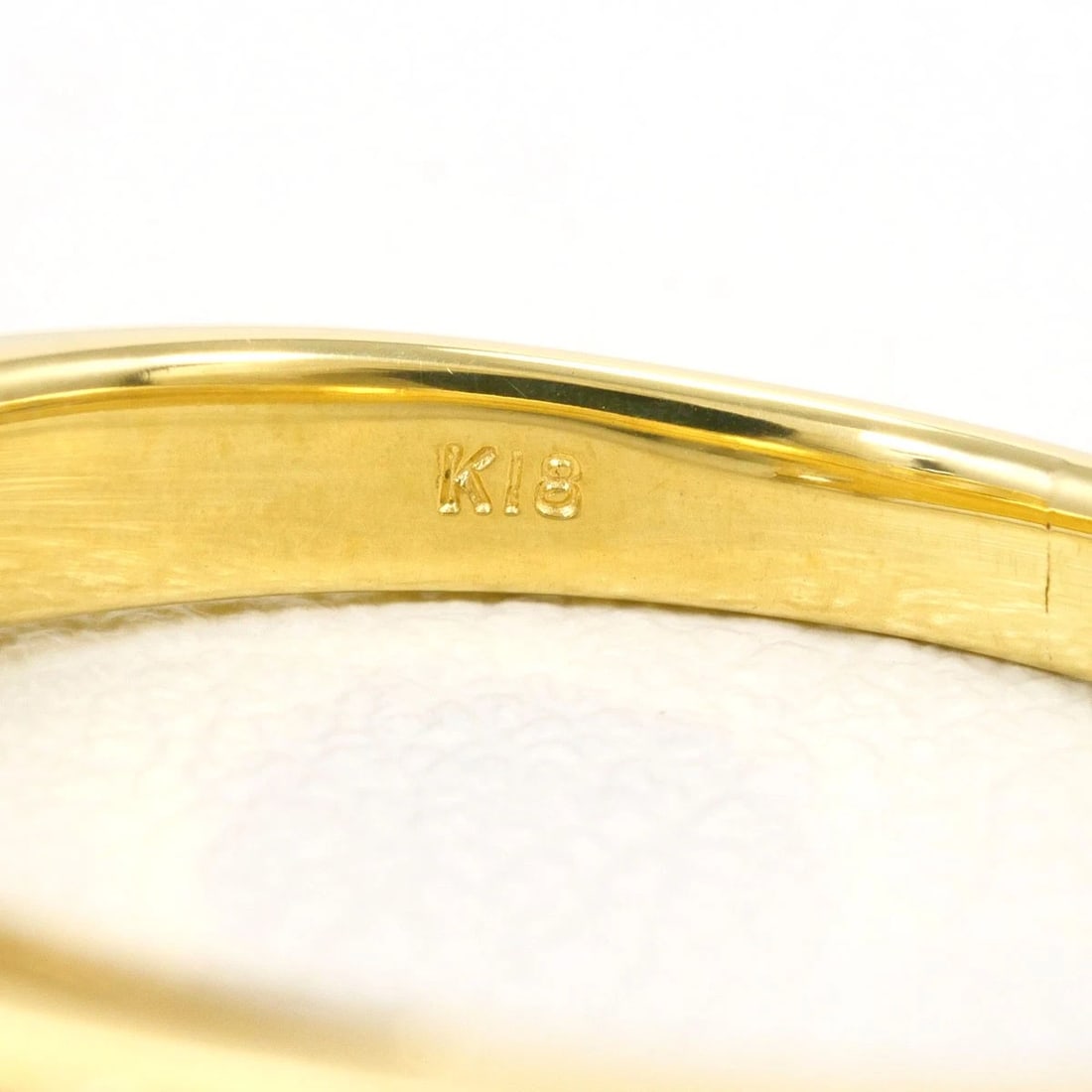 K18 GOLD RING DIAMOND - 5