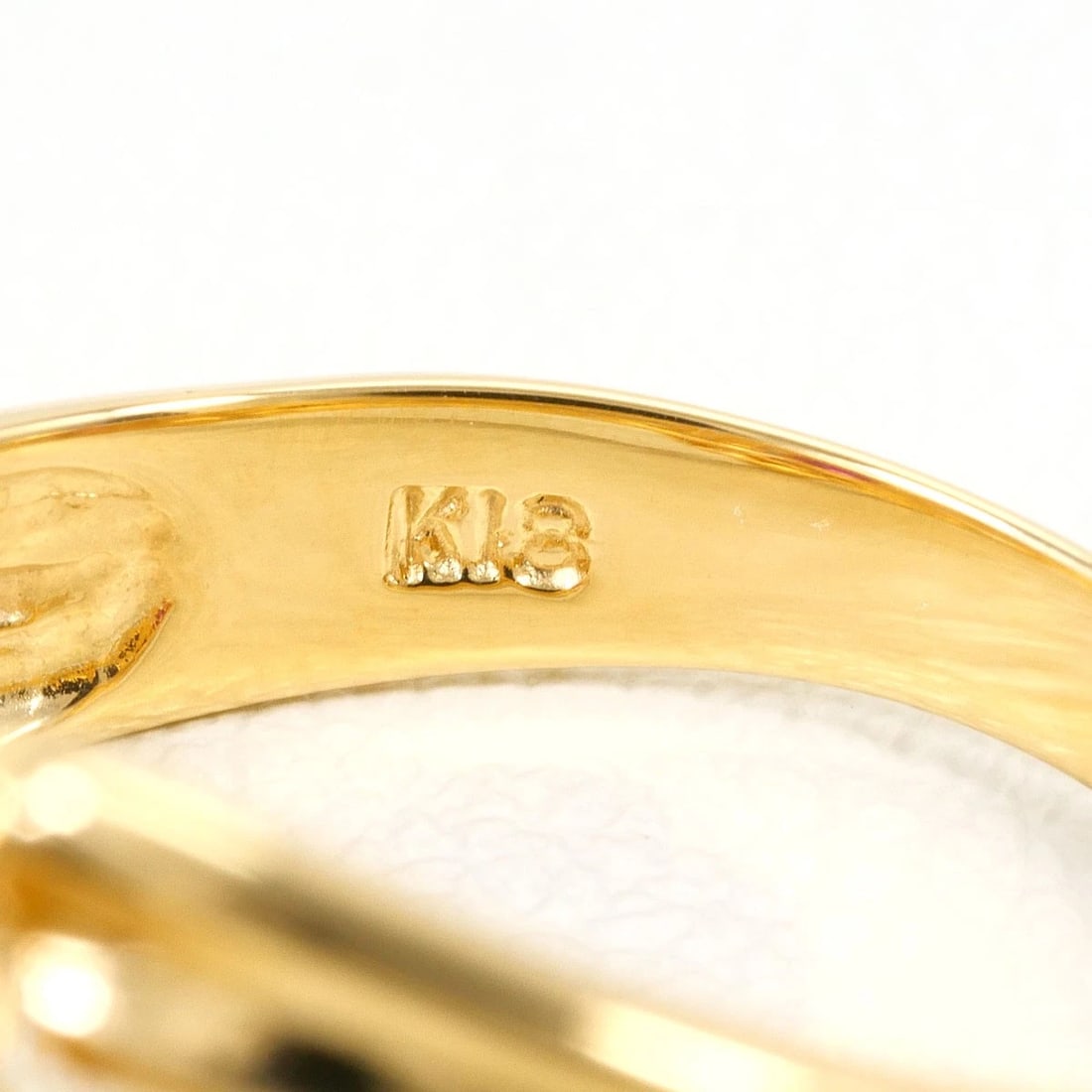 K18 GOLD RING RUBY - 5