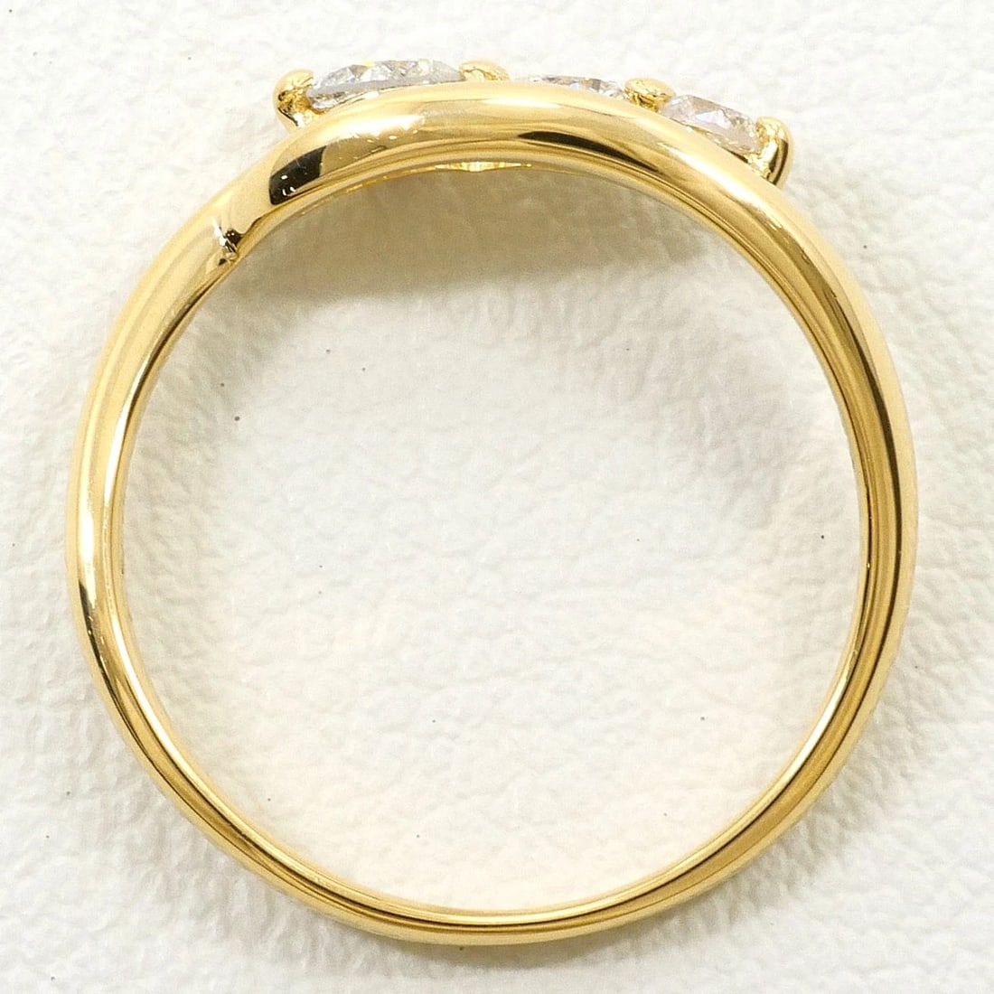 K18 GOLD RING DIAMOND - 2