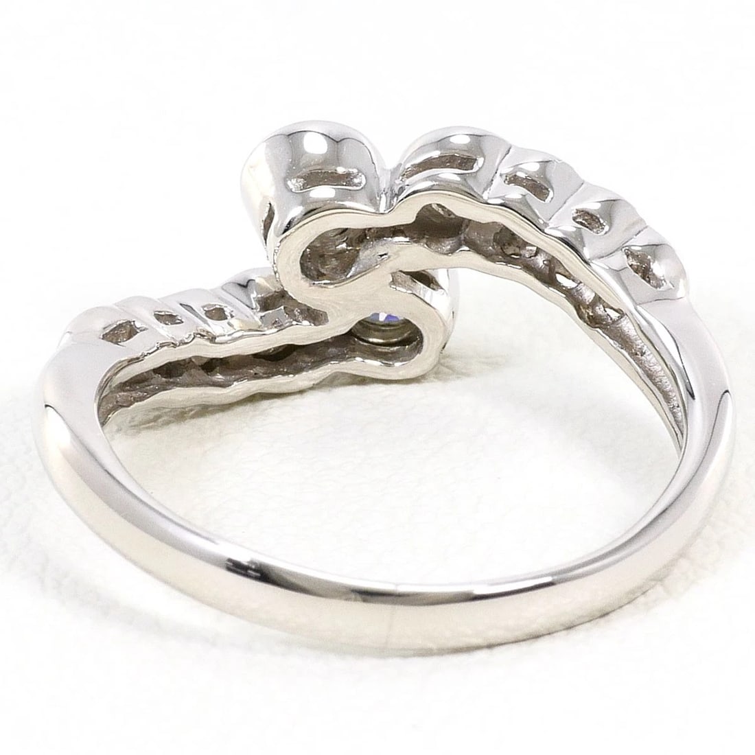 PT900 PLATINUM RING DIAMOND - 4