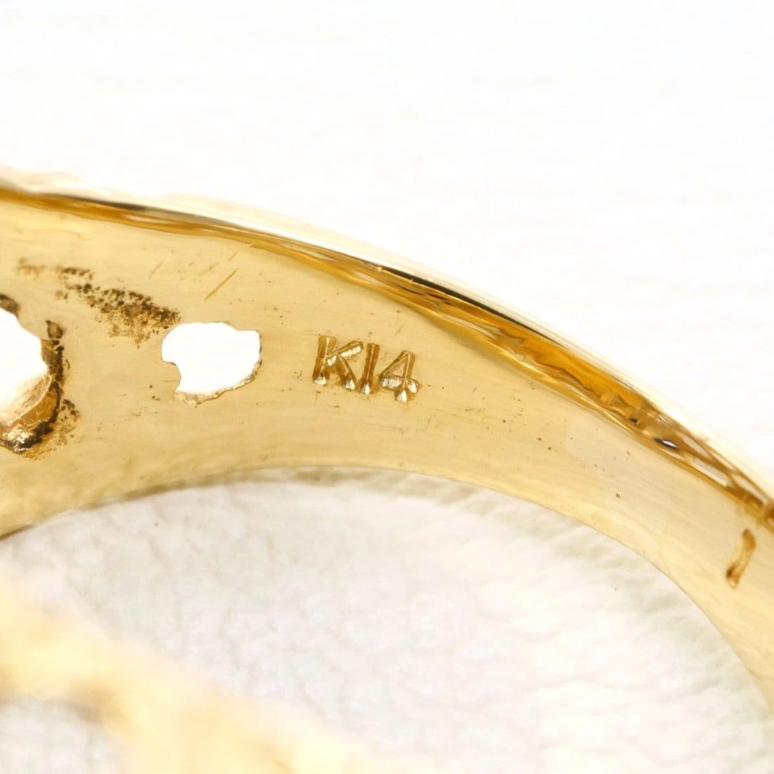 K14 GOLD K10 RING - 4