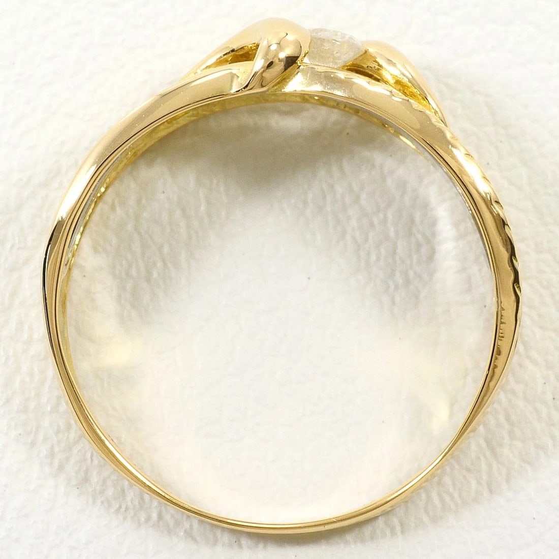 PT900 K18 RING DIAMOND - 2