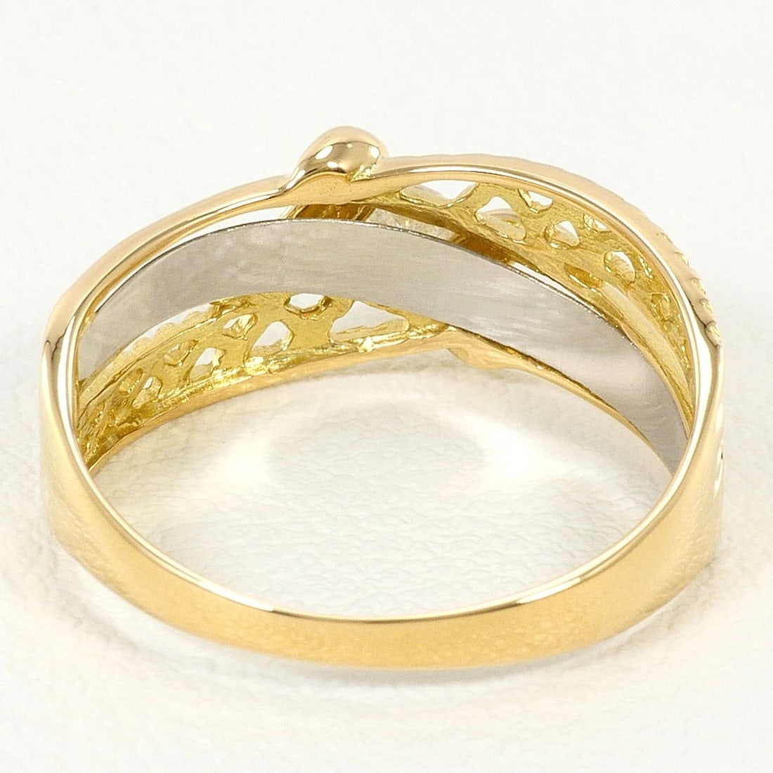 PT900 K18 RING DIAMOND - 3