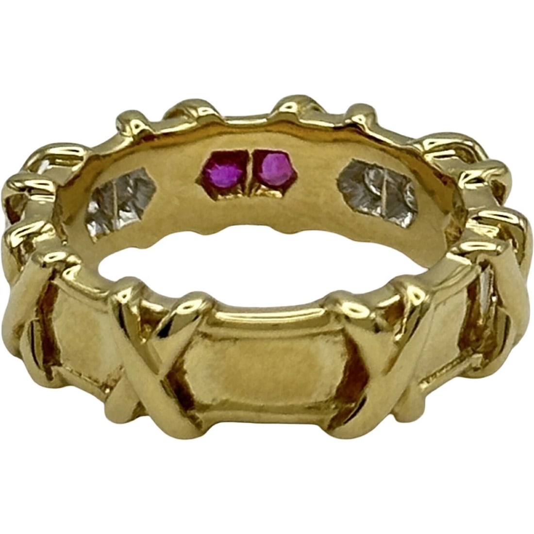 RUBY RING GOLD 18K RUBY ??JEWELRY - 3