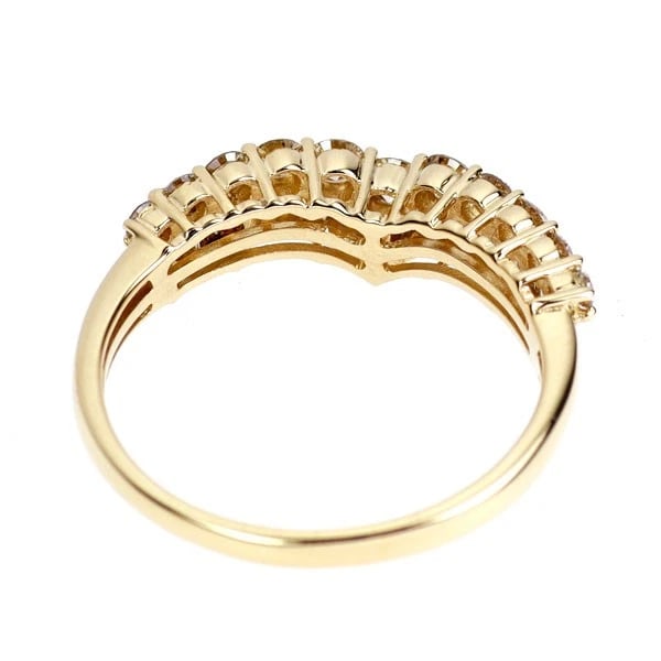 K18YG DIAMOND RING - 2