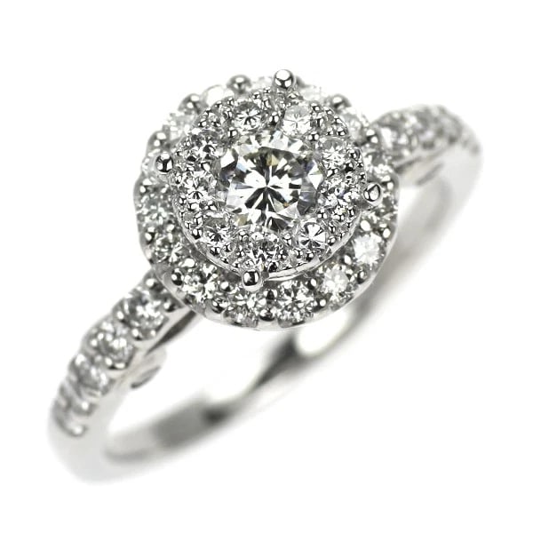 PT900 DIAMOND RING: Pt900 diamond ring Brand: None Type/Style: rings Material: Pt900, Main Stone Natural Color: None Size: 6 US Accessories: None Accessories Notice: When purchasing pre-owned goods, please refer to the