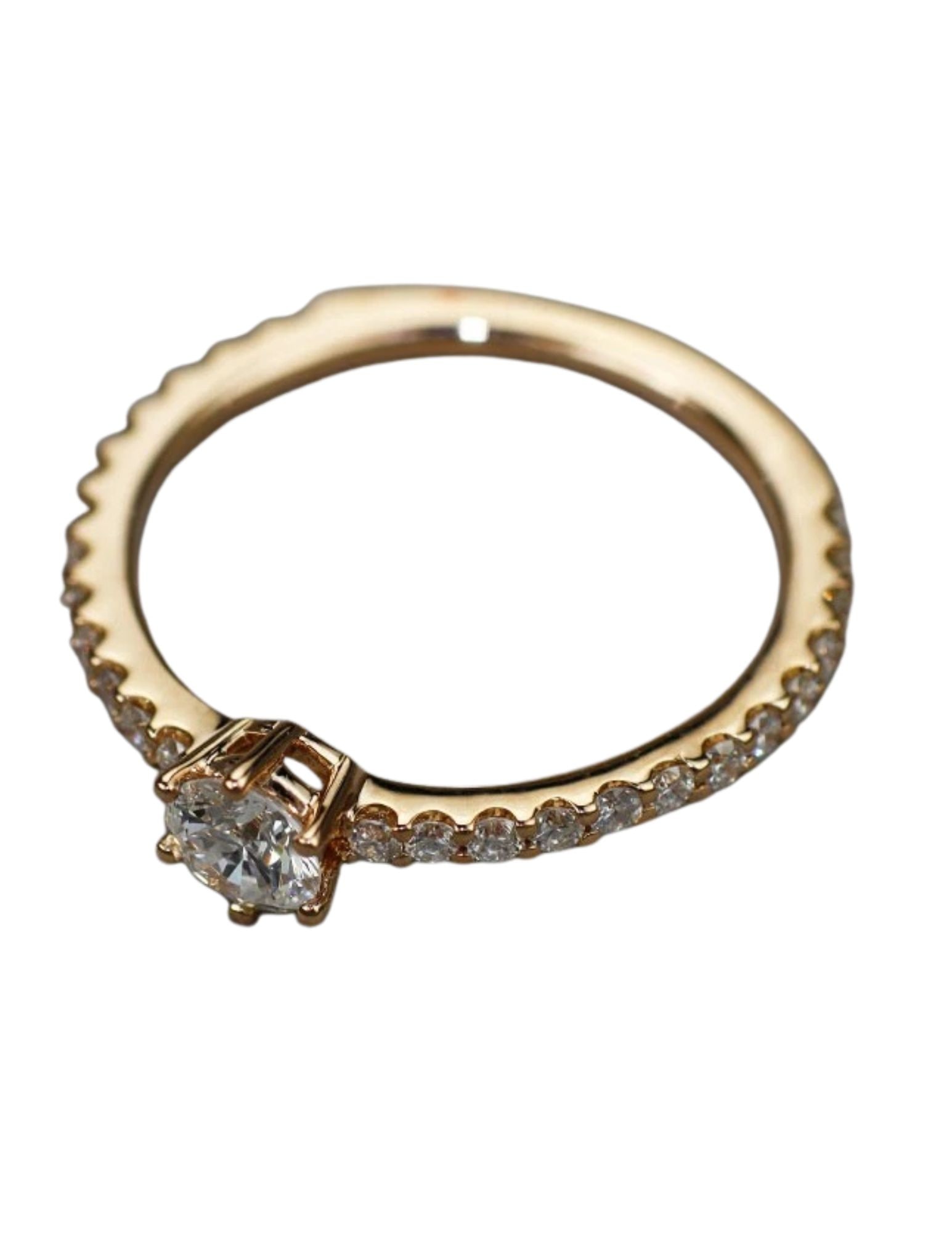 K18PG DIAMOND RING - 2
