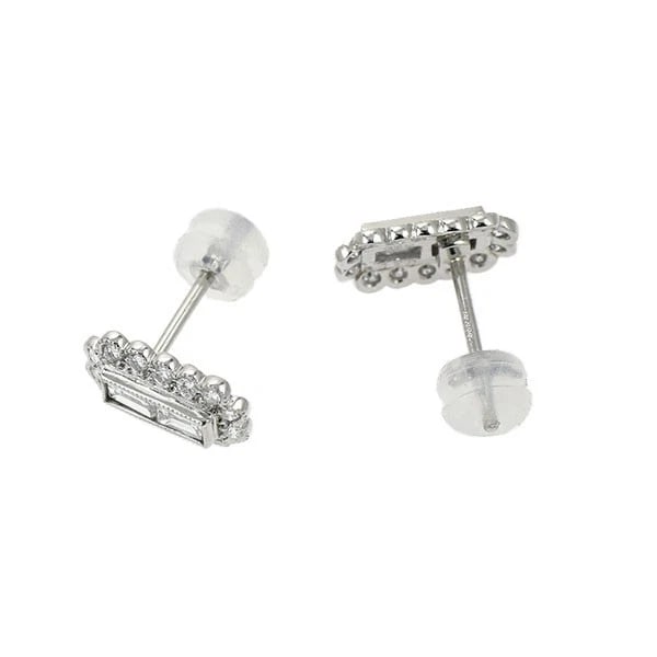 PT900 DIAMOND EARRING - 2