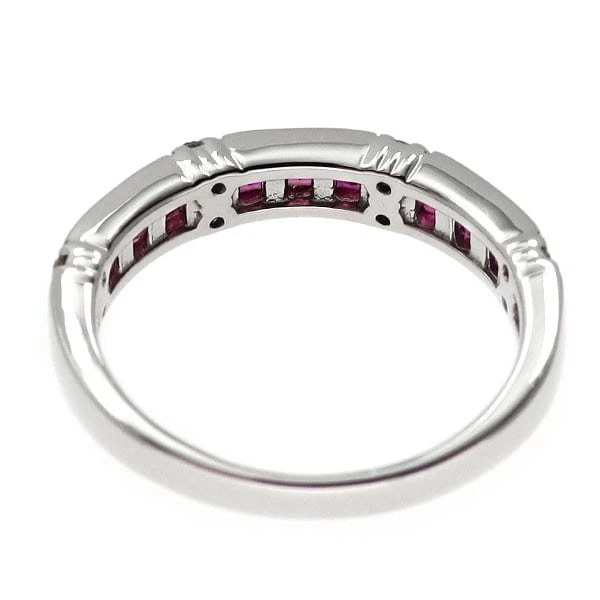 K10WG RUBY DIAMOND RING - 2