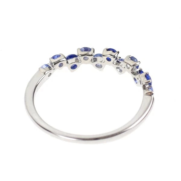 K18WG SAPPHIRE RING - 2