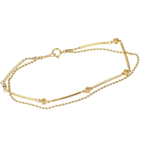 K18YG DIAMOND BRACELET - 2